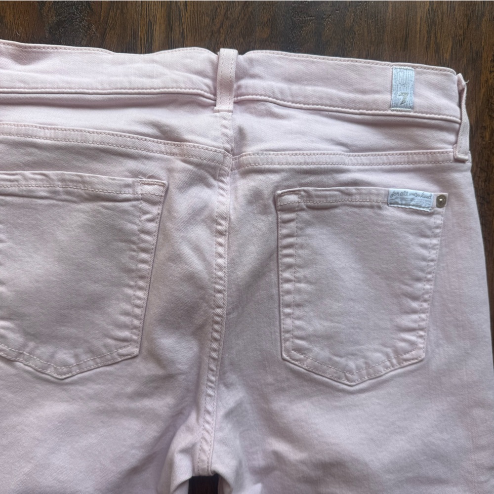 7 For All Mankind Blush Skinny Jeans - Picture 3 of 4